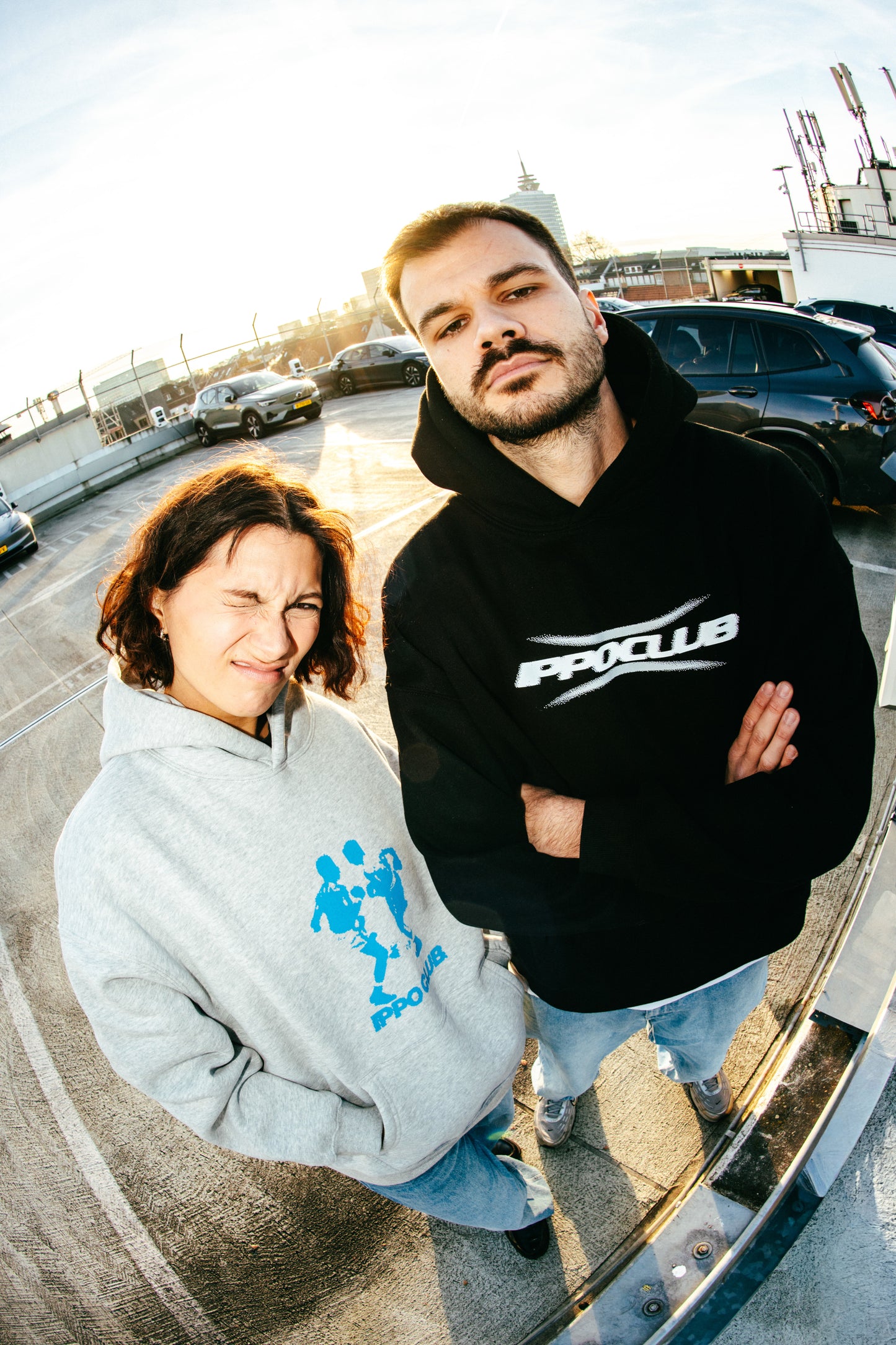 IPPO CLUB "winter arc" Black - Hoodie