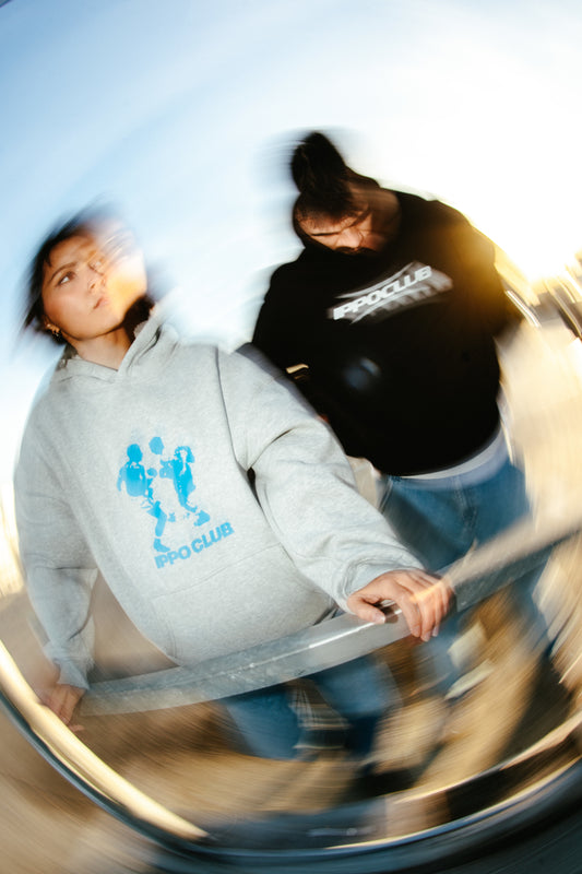 IPPO CLUB "winter arc" Black - Hoodie